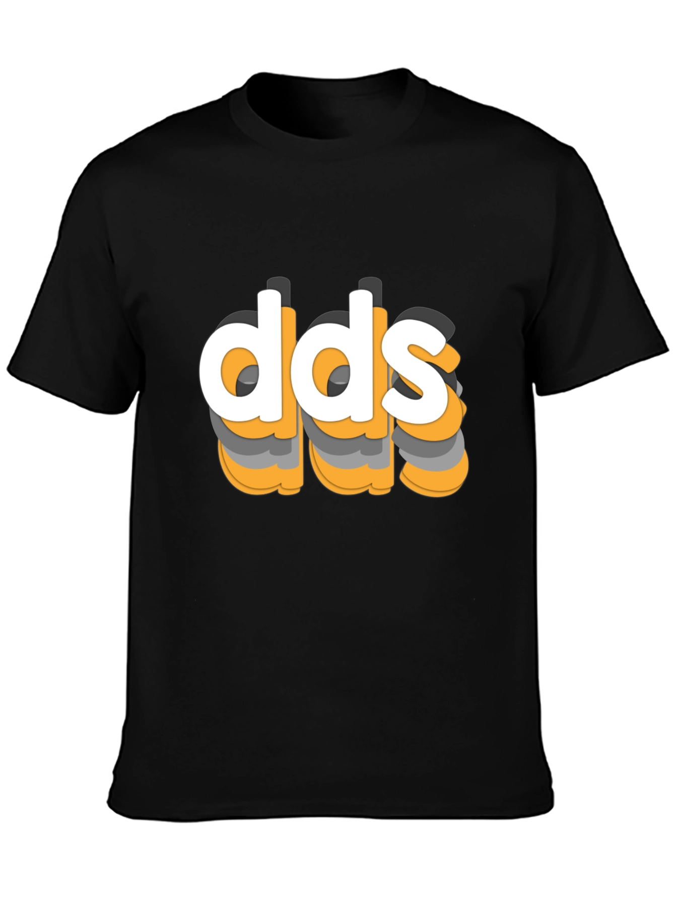 DDS Graphic Tee - Modern 3D Style Cotton Shirt