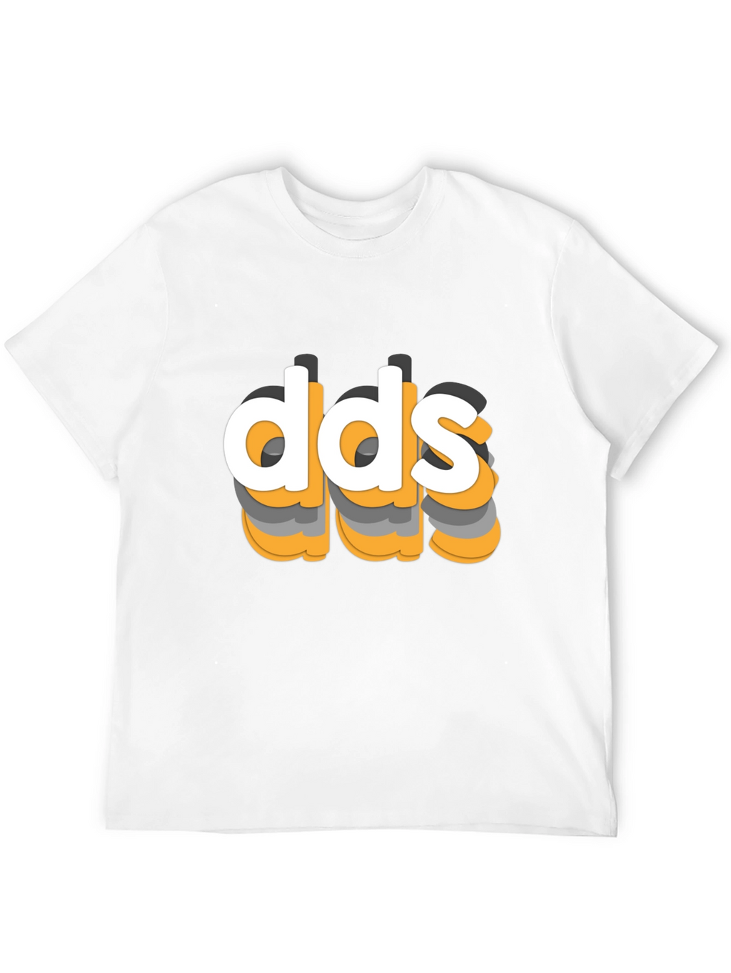 DDS Graphic Tee - Modern 3D Style Cotton Shirt