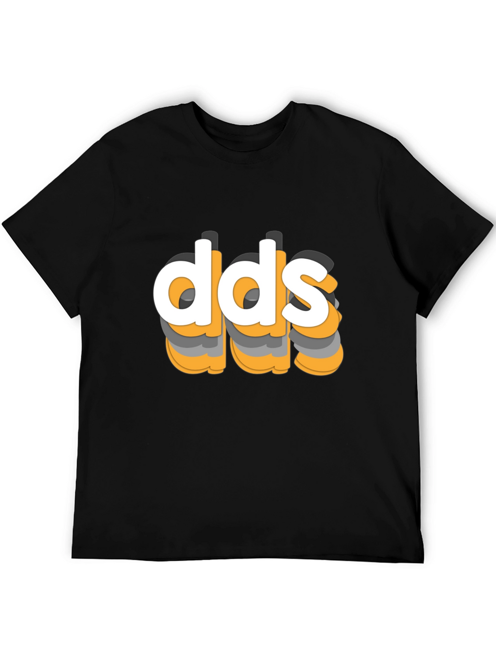DDS Graphic Tee - Modern 3D Style Cotton Shirt