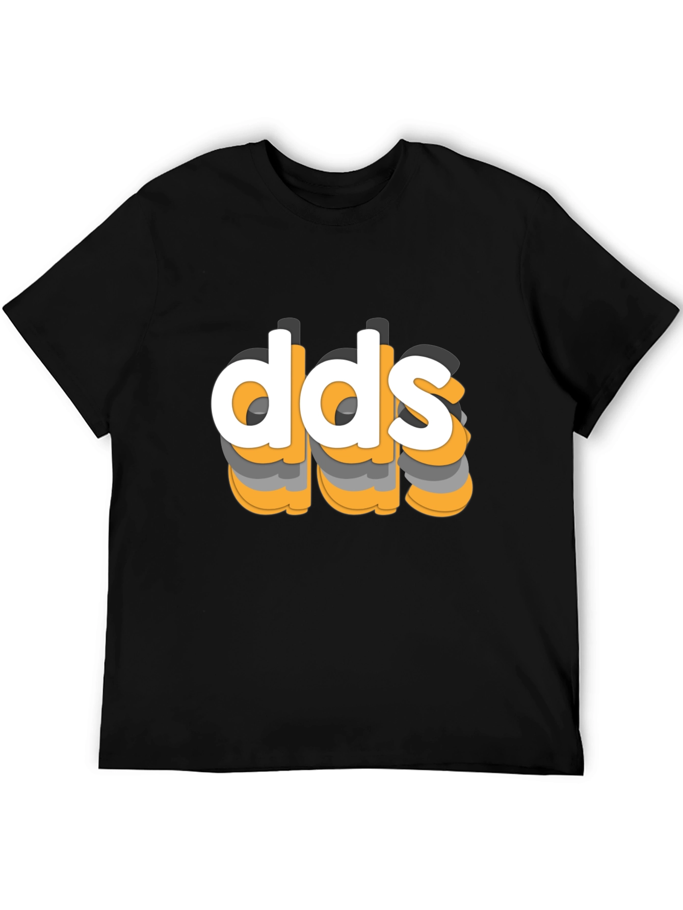 DDS Graphic Tee - Modern 3D Style Cotton Shirt