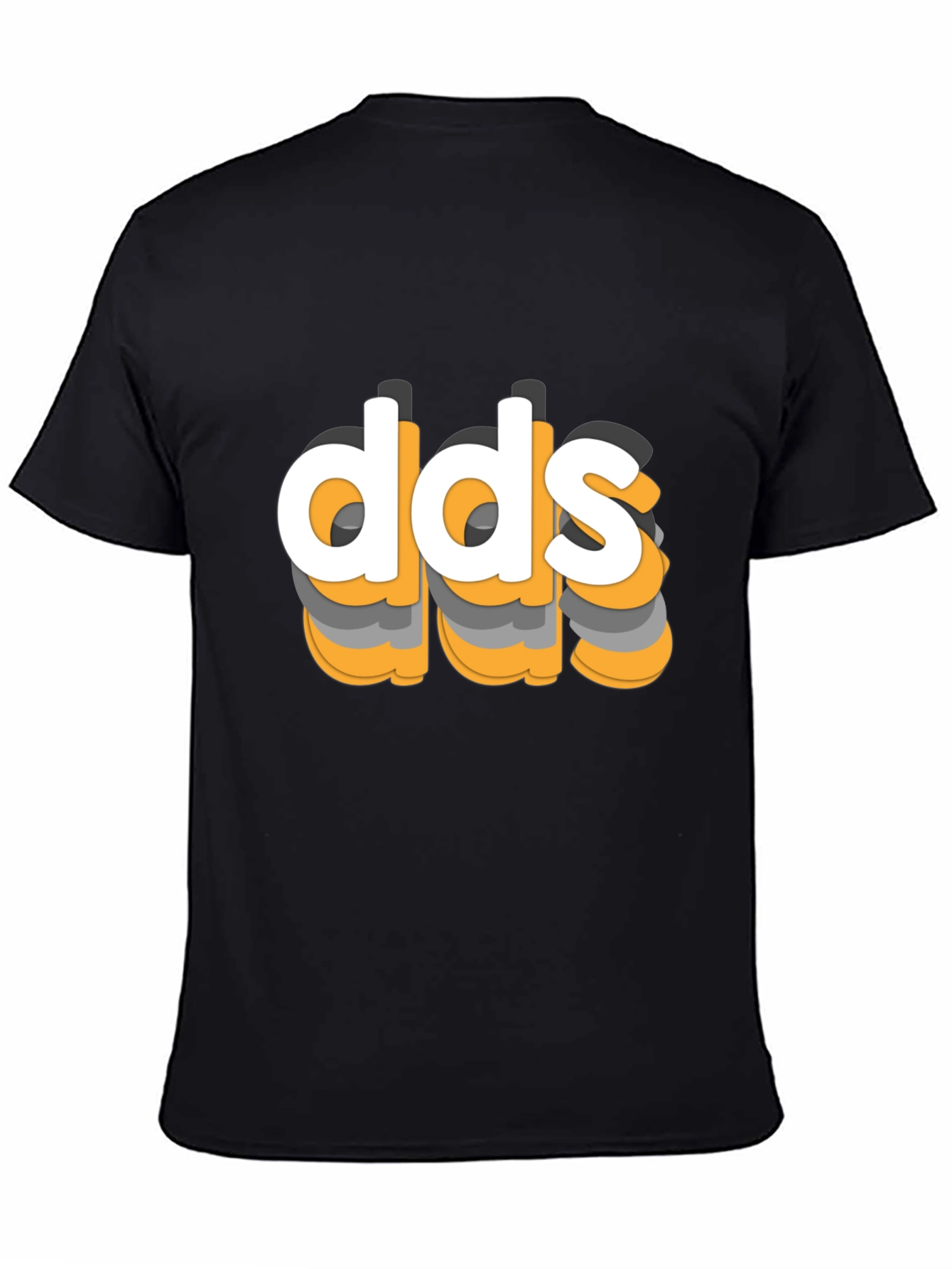 DDS Graphic Tee - Modern 3D Style Cotton Shirt