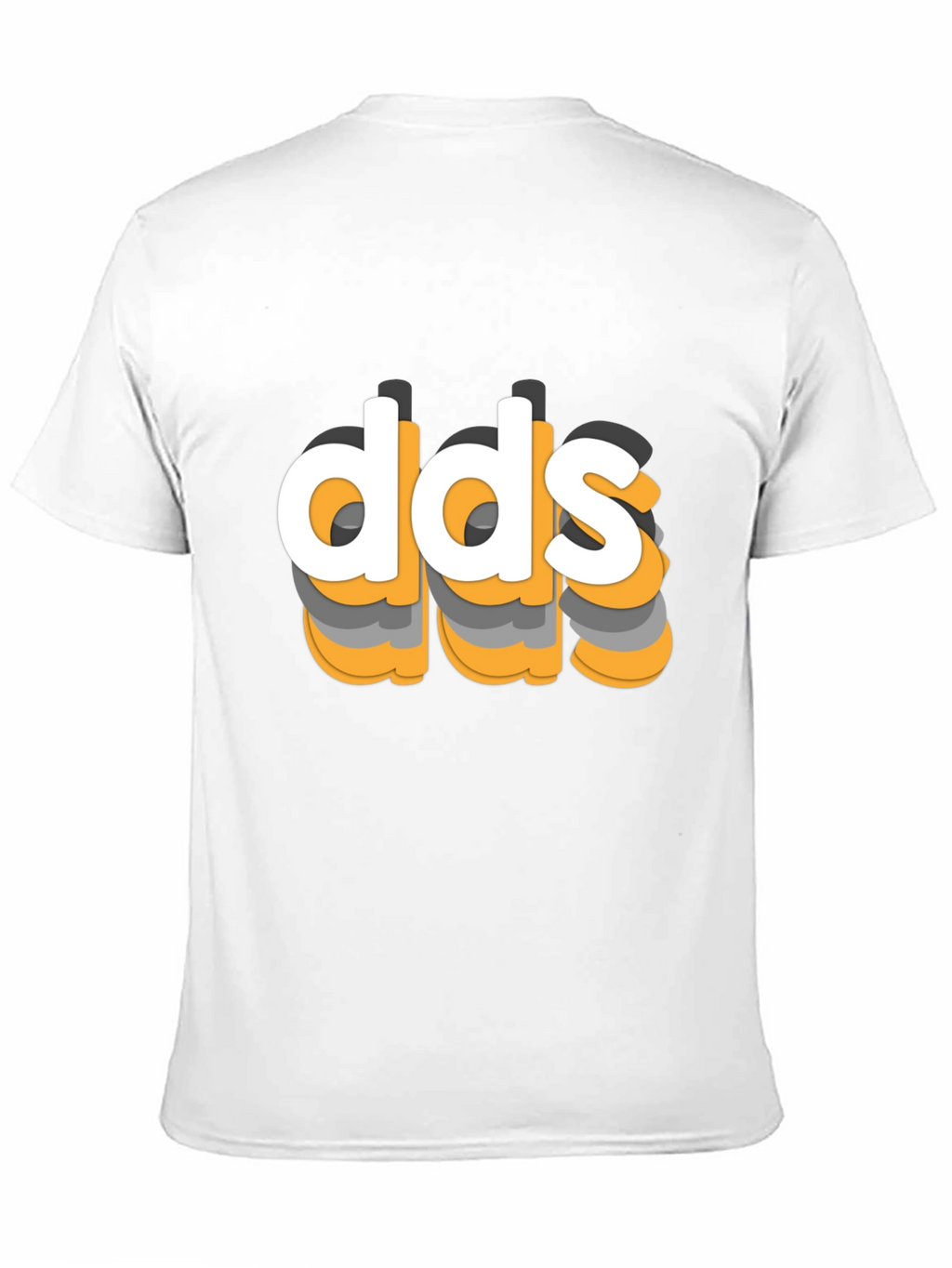 DDS Graphic Tee - Modern 3D Style Cotton Shirt