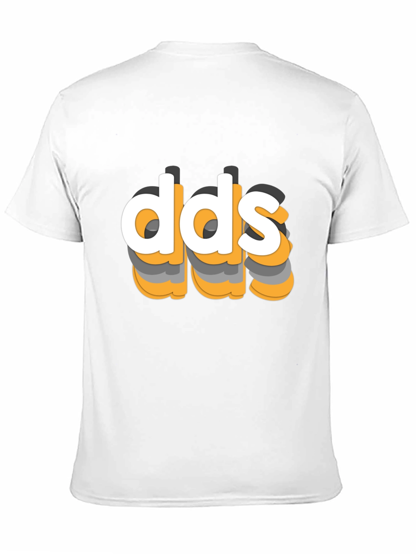 DDS Graphic Tee - Modern 3D Style Cotton Shirt