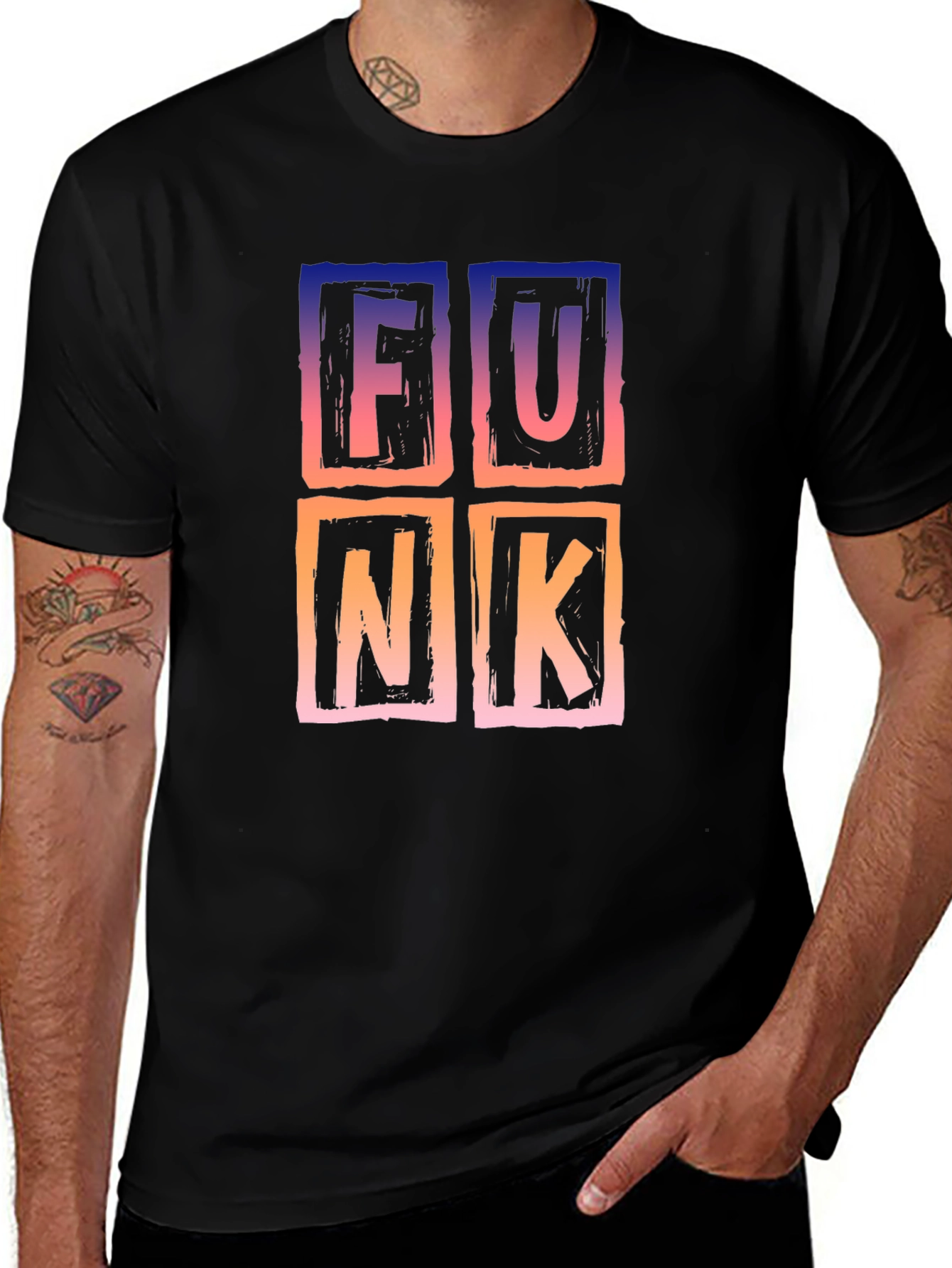 Funk Graphic Tee - Retro Style