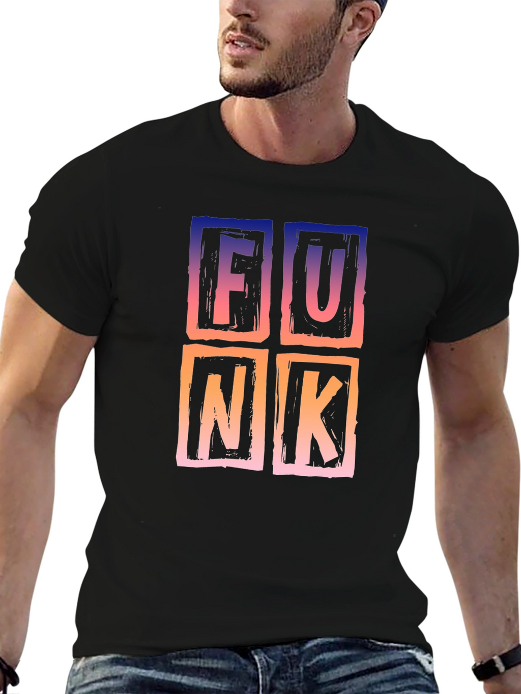 Funk Graphic Tee - Retro Style