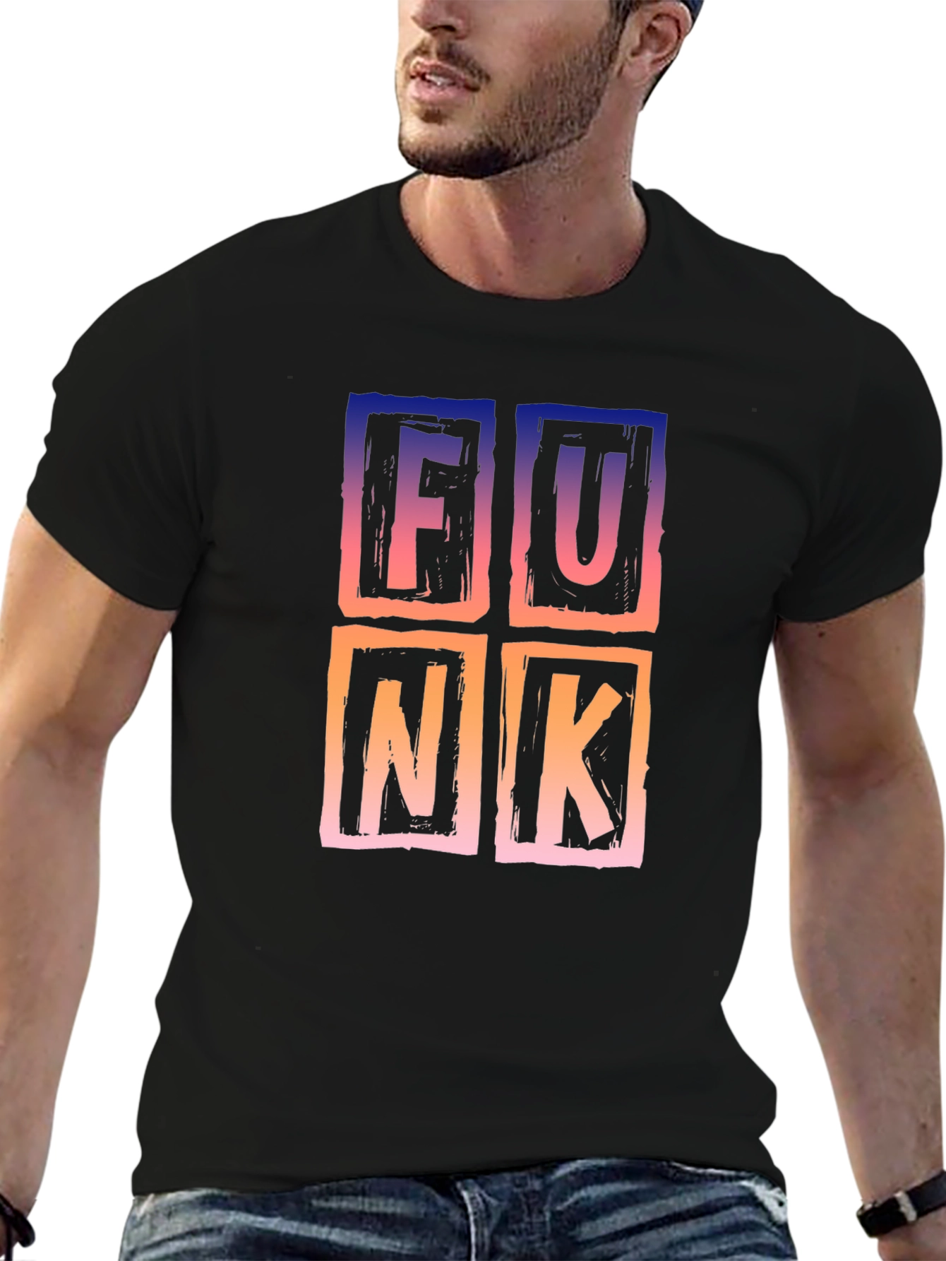 Funk Graphic Tee - Retro Style