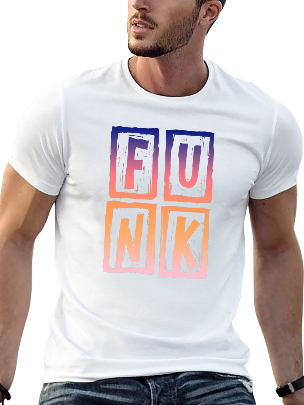 Funk Graphic Tee - Retro Style