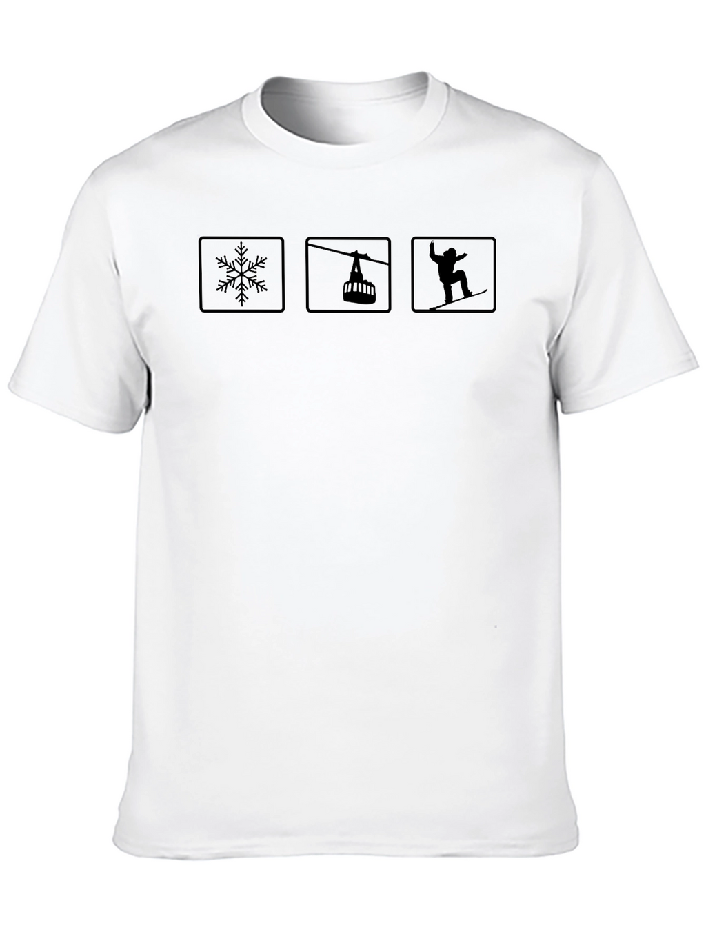 Snowboarding T-Shirt: Winter Adventure Tee