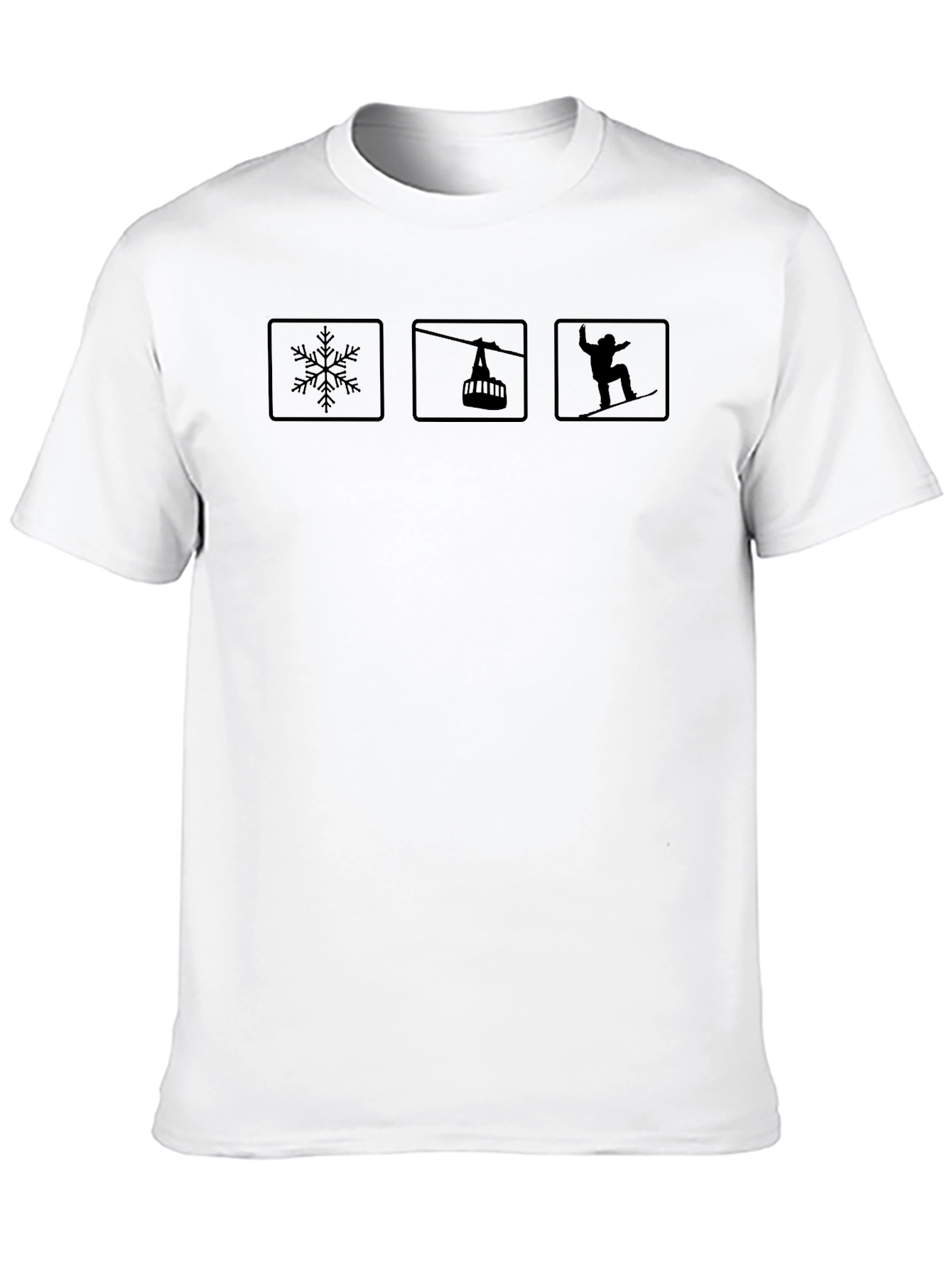 Snowboarding T-Shirt: Winter Adventure Tee