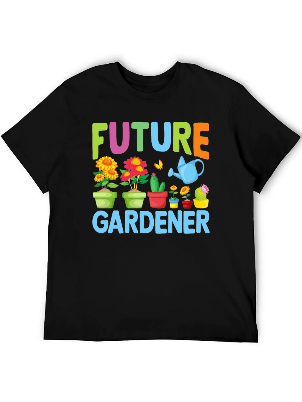 Future Gardener T-Shirt: Cute Kids Gardening Tee