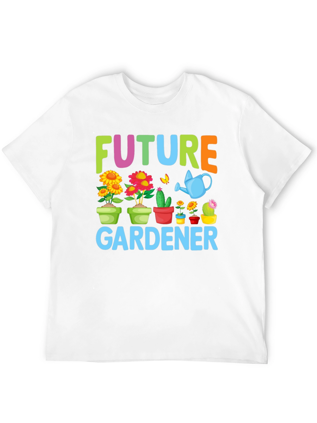 Future Gardener T-Shirt: Cute Kids Gardening Tee