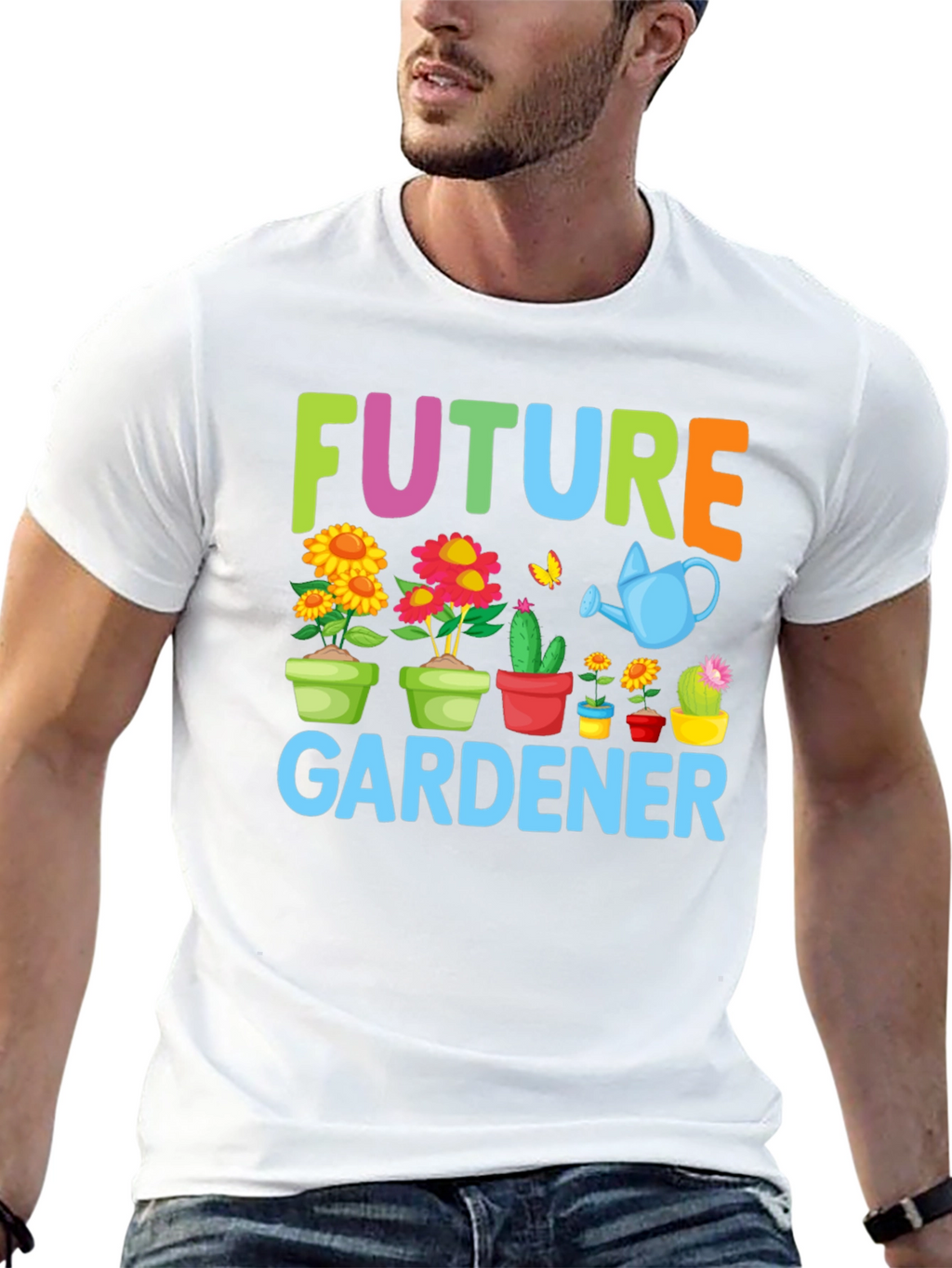 Future Gardener T-Shirt: Cute Kids Gardening Tee