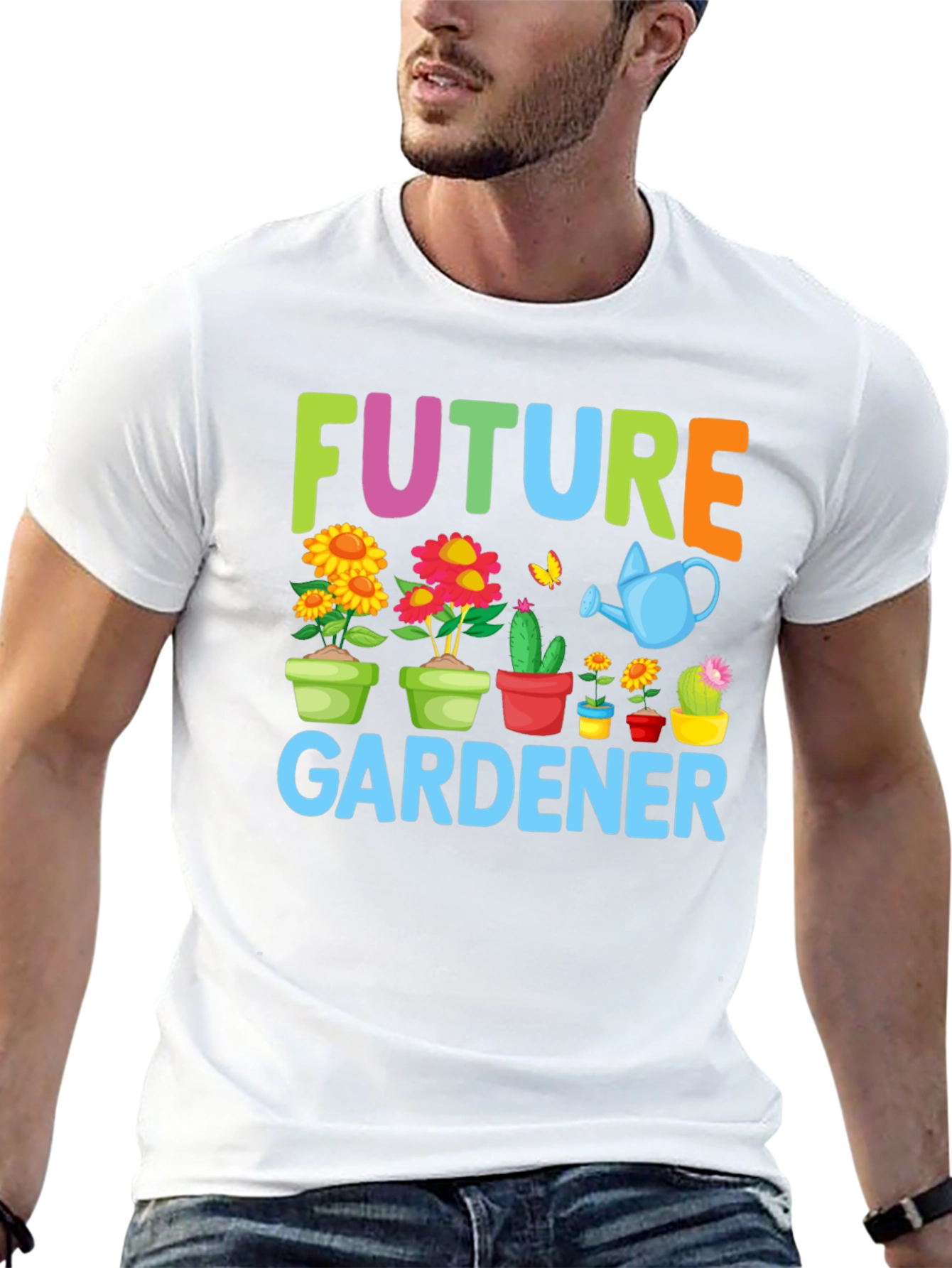 Future Gardener T-Shirt: Cute Kids Gardening Tee