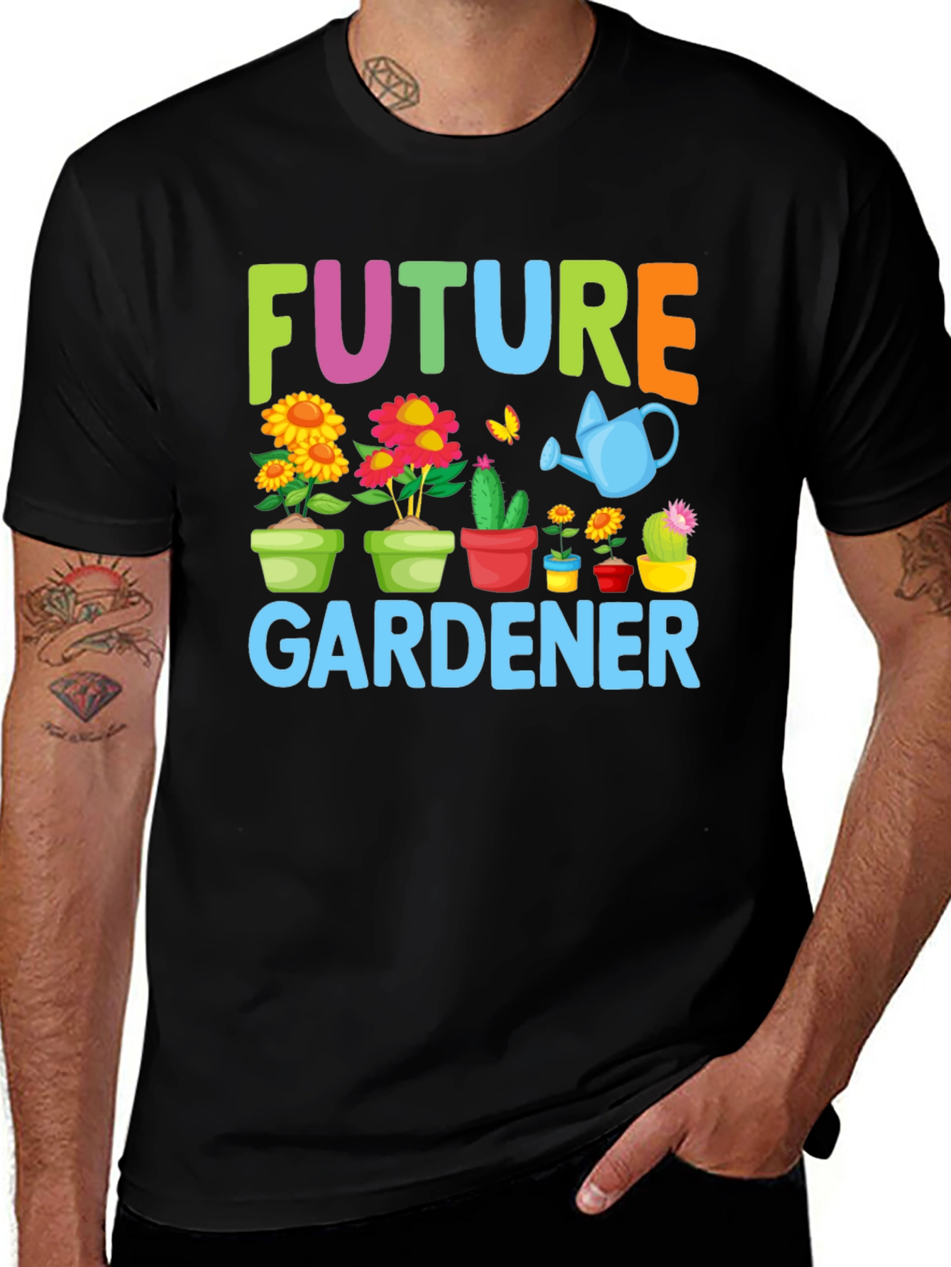 Future Gardener T-Shirt: Cute Kids Gardening Tee