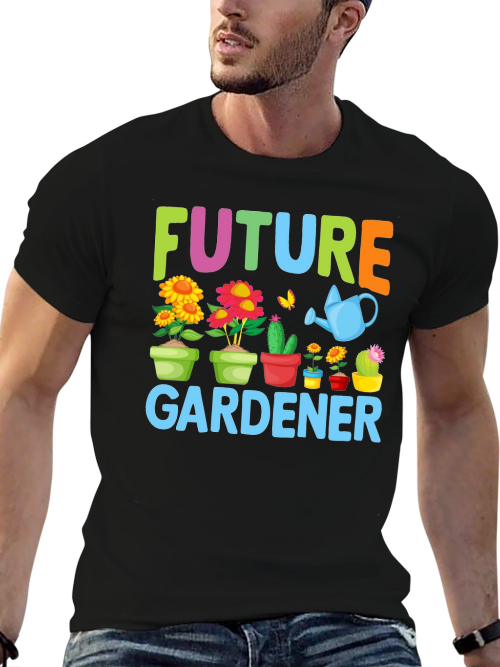 Future Gardener T-Shirt: Cute Kids Gardening Tee