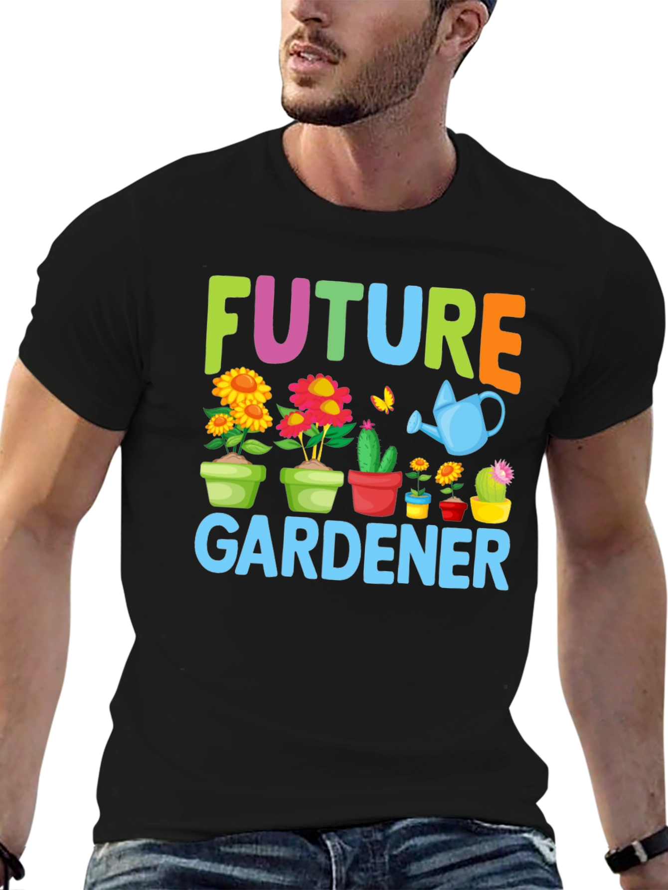 Future Gardener T-Shirt: Cute Kids Gardening Tee