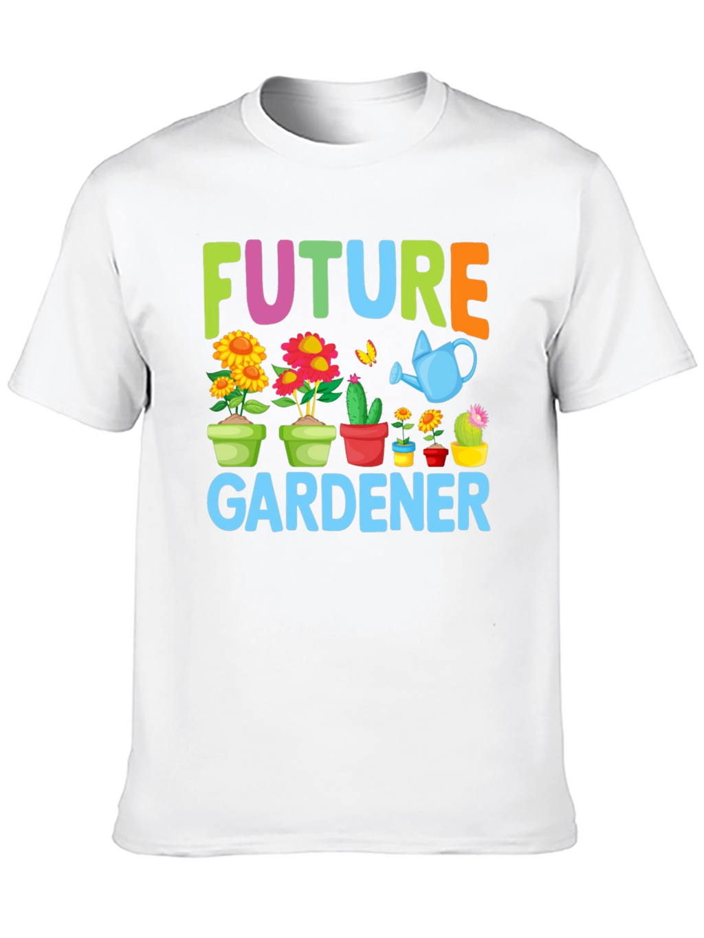 Future Gardener T-Shirt: Cute Kids Gardening Tee