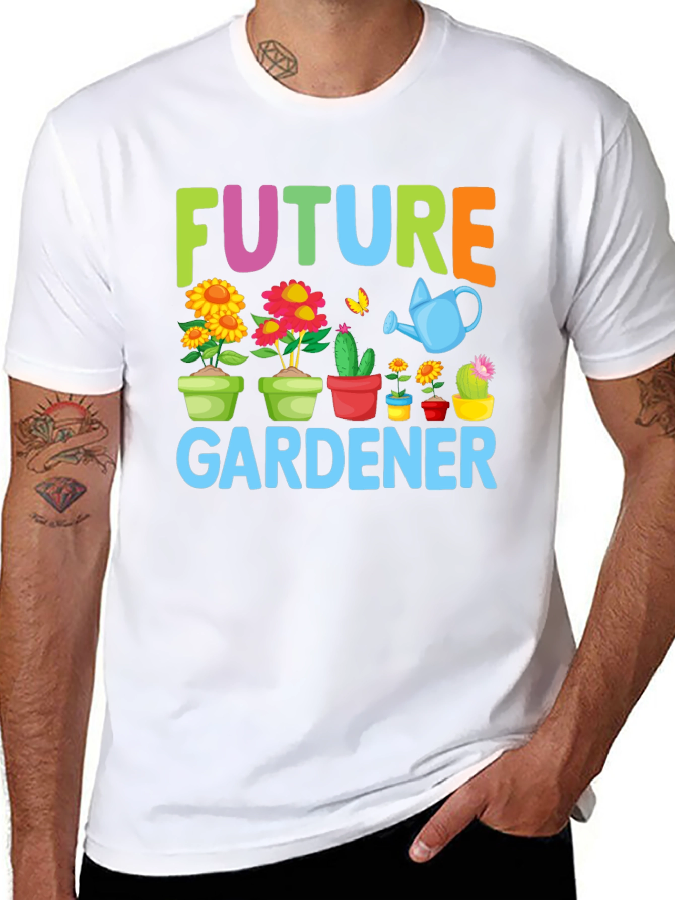 Future Gardener T-Shirt: Cute Kids Gardening Tee