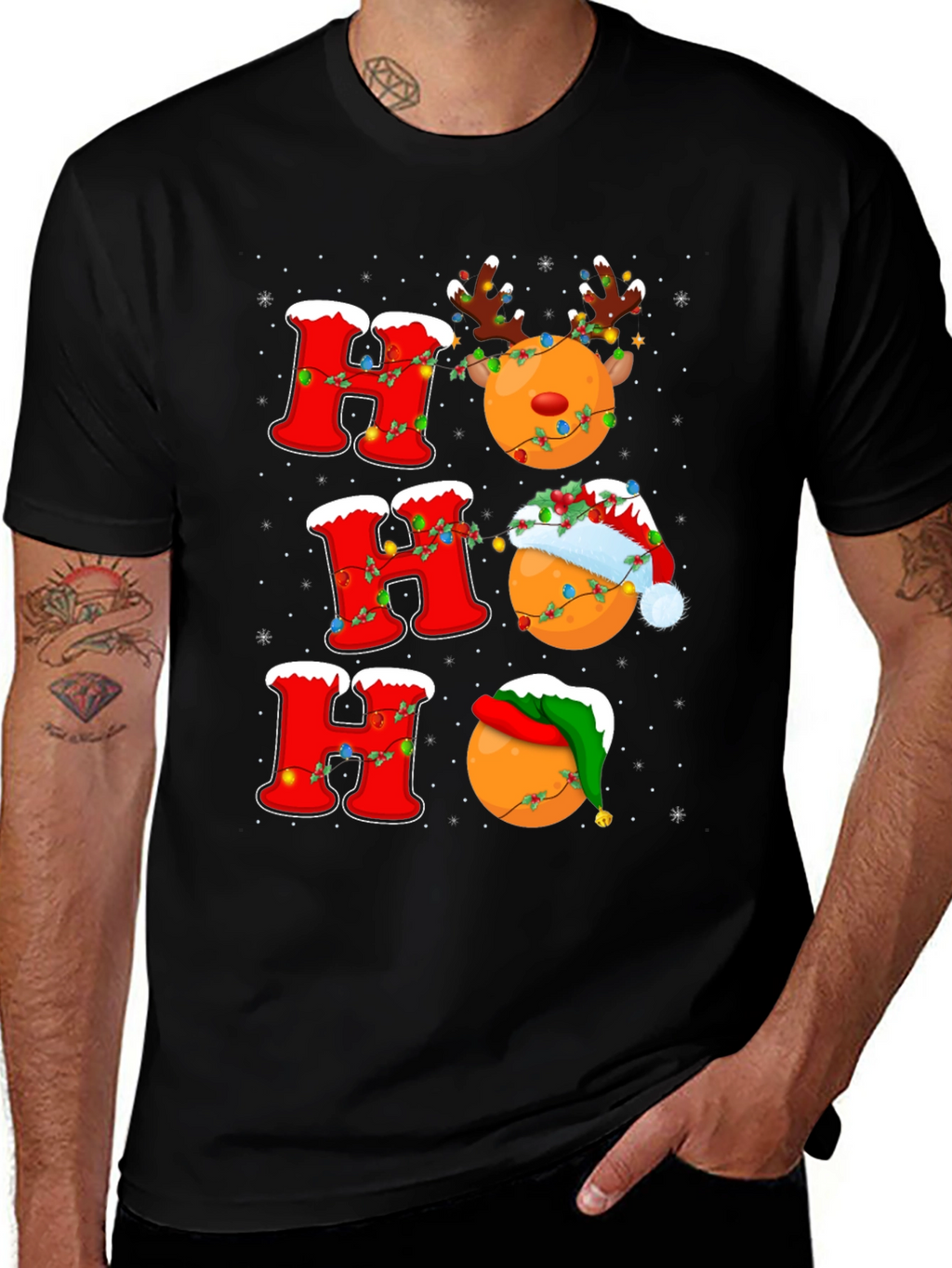 Holiday Ho Ho Ho Graphic Tee