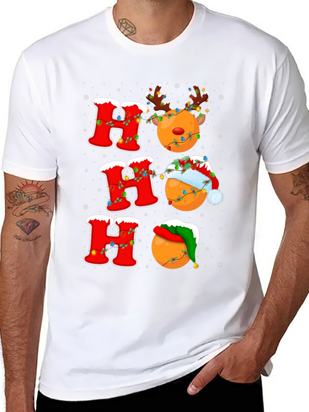 Holiday Ho Ho Ho Graphic Tee