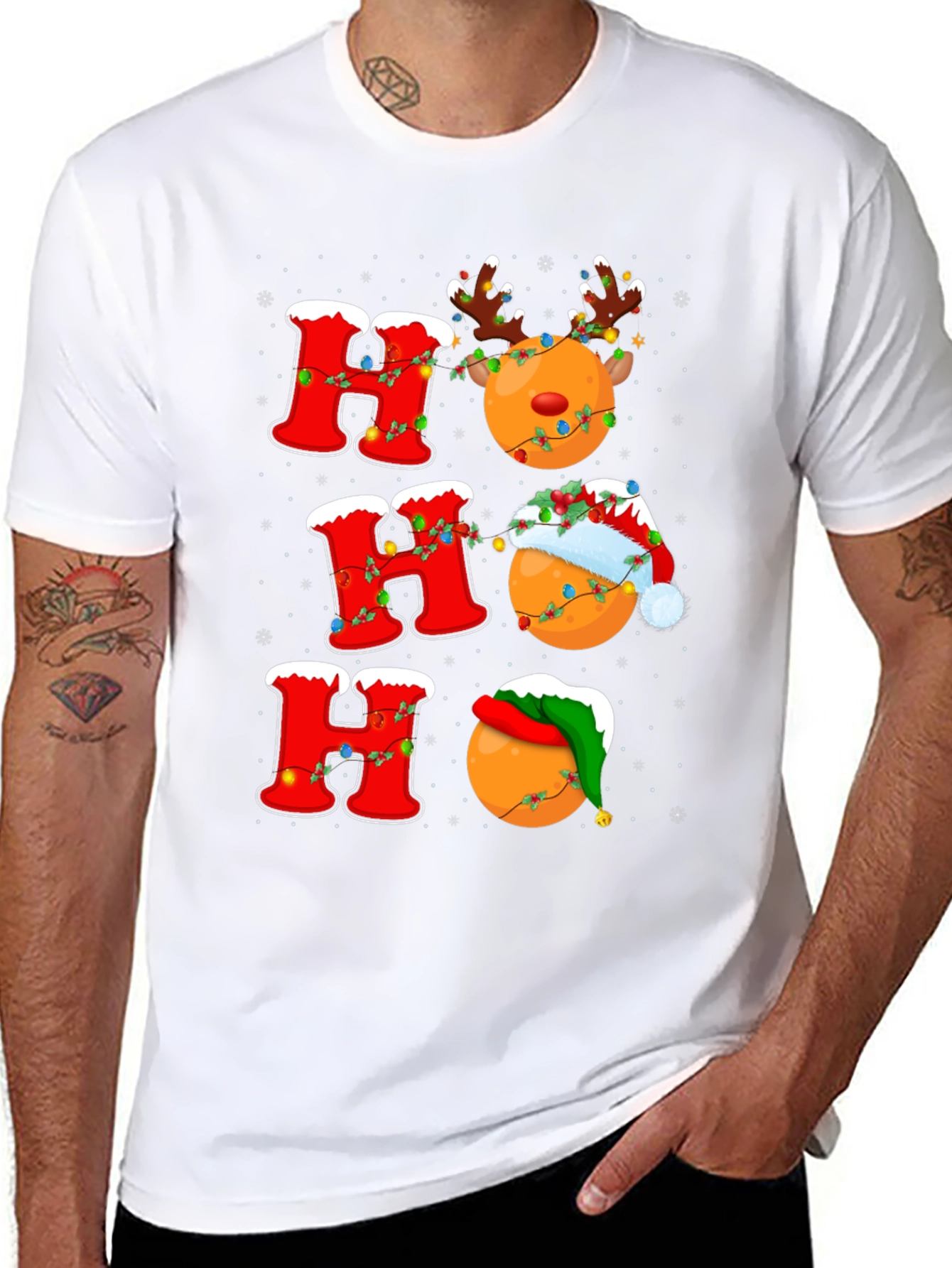 Holiday Ho Ho Ho Graphic Tee