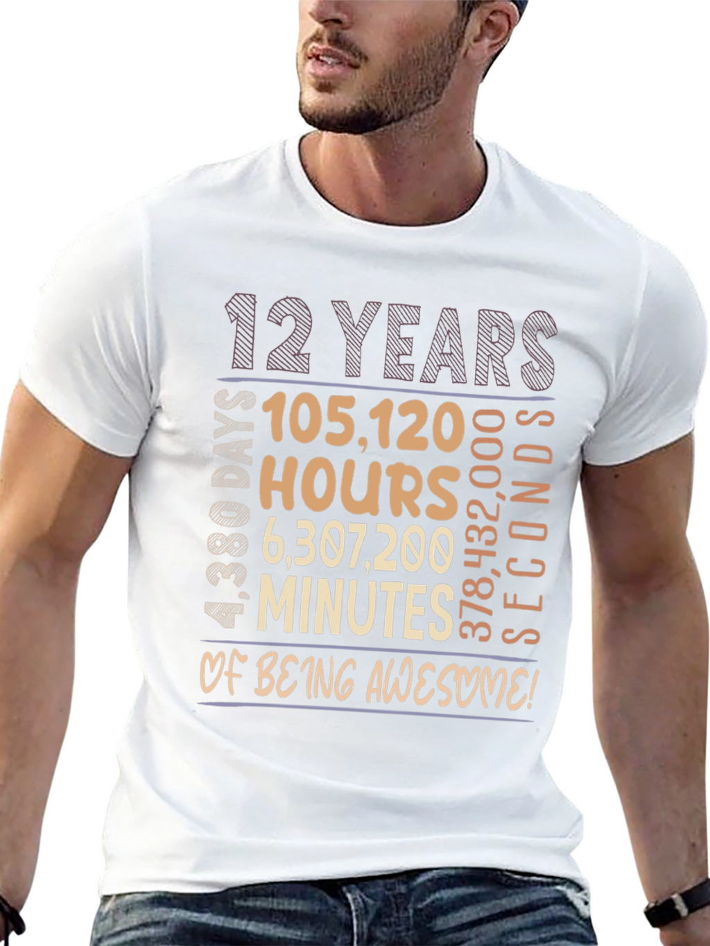 12 Years Of Being Awesome T-Shirt