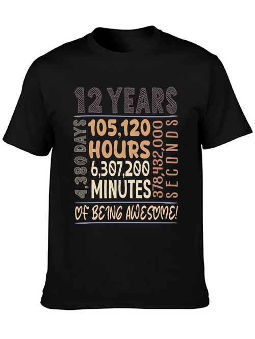 12 Years Of Being Awesome T-Shirt
