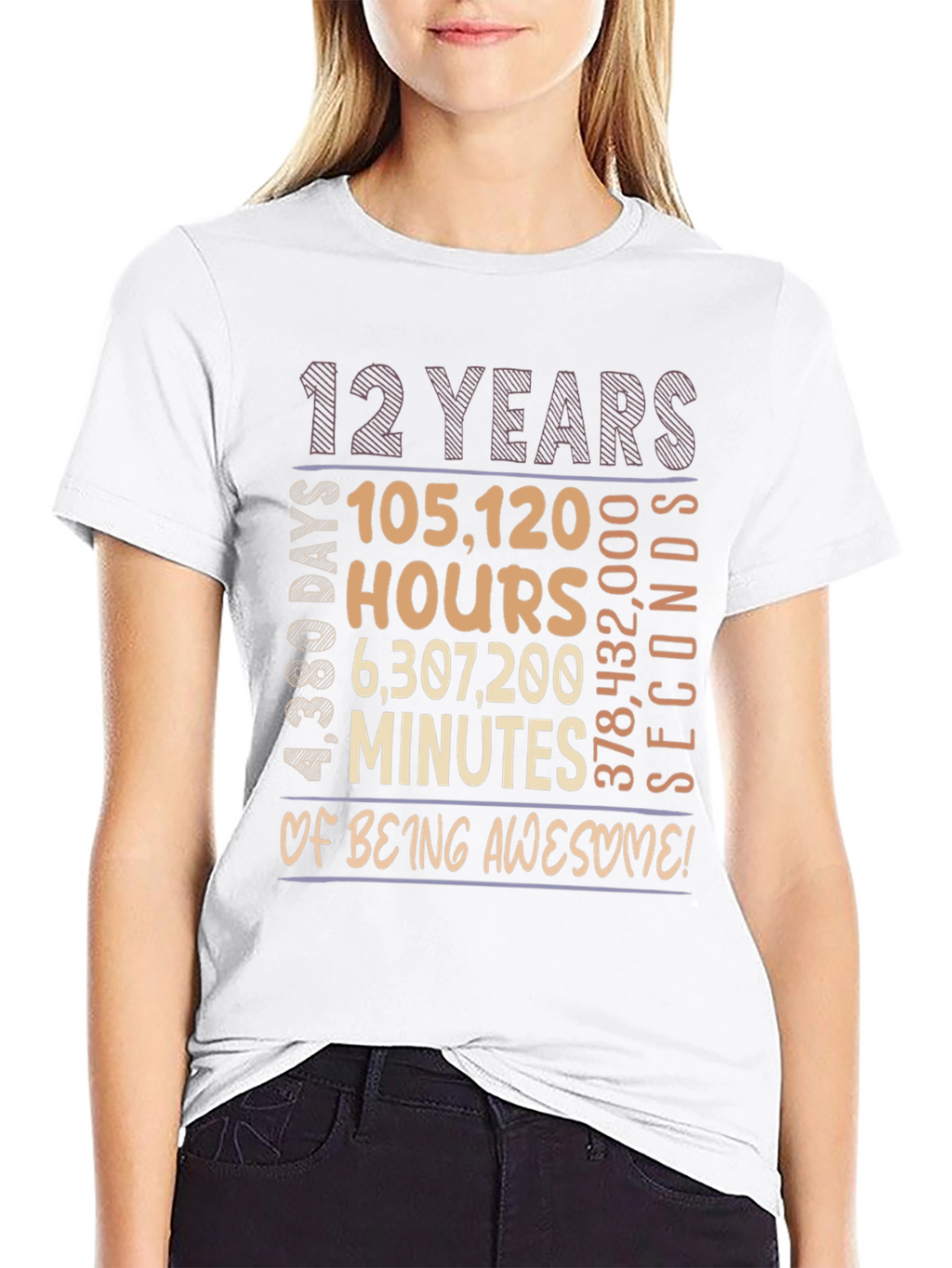 12 Years Of Being Awesome T-Shirt
