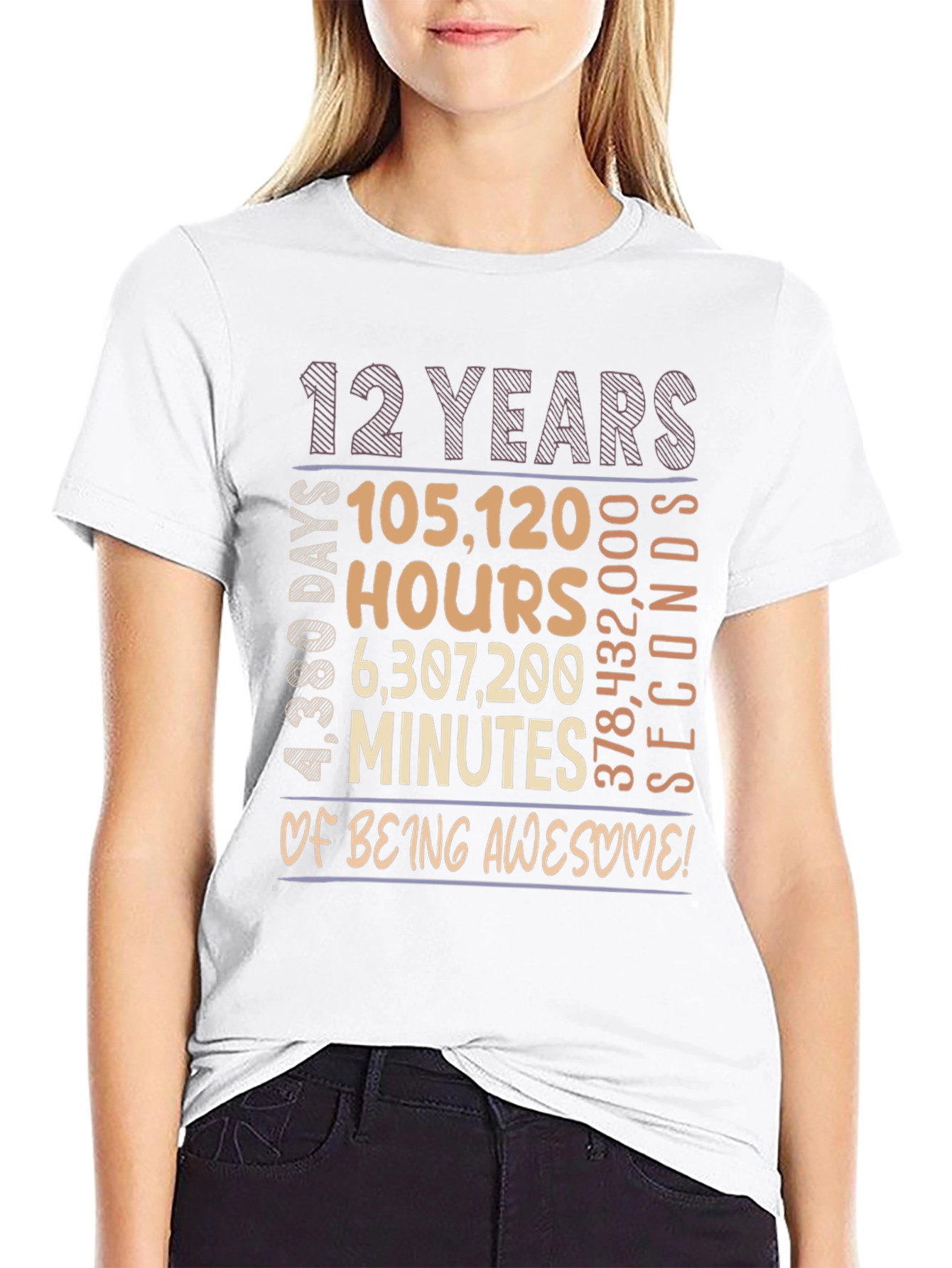 12 Years Of Being Awesome T-Shirt