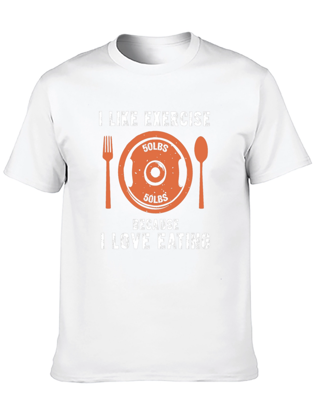 Funny Exercise & Eating T-Shirt