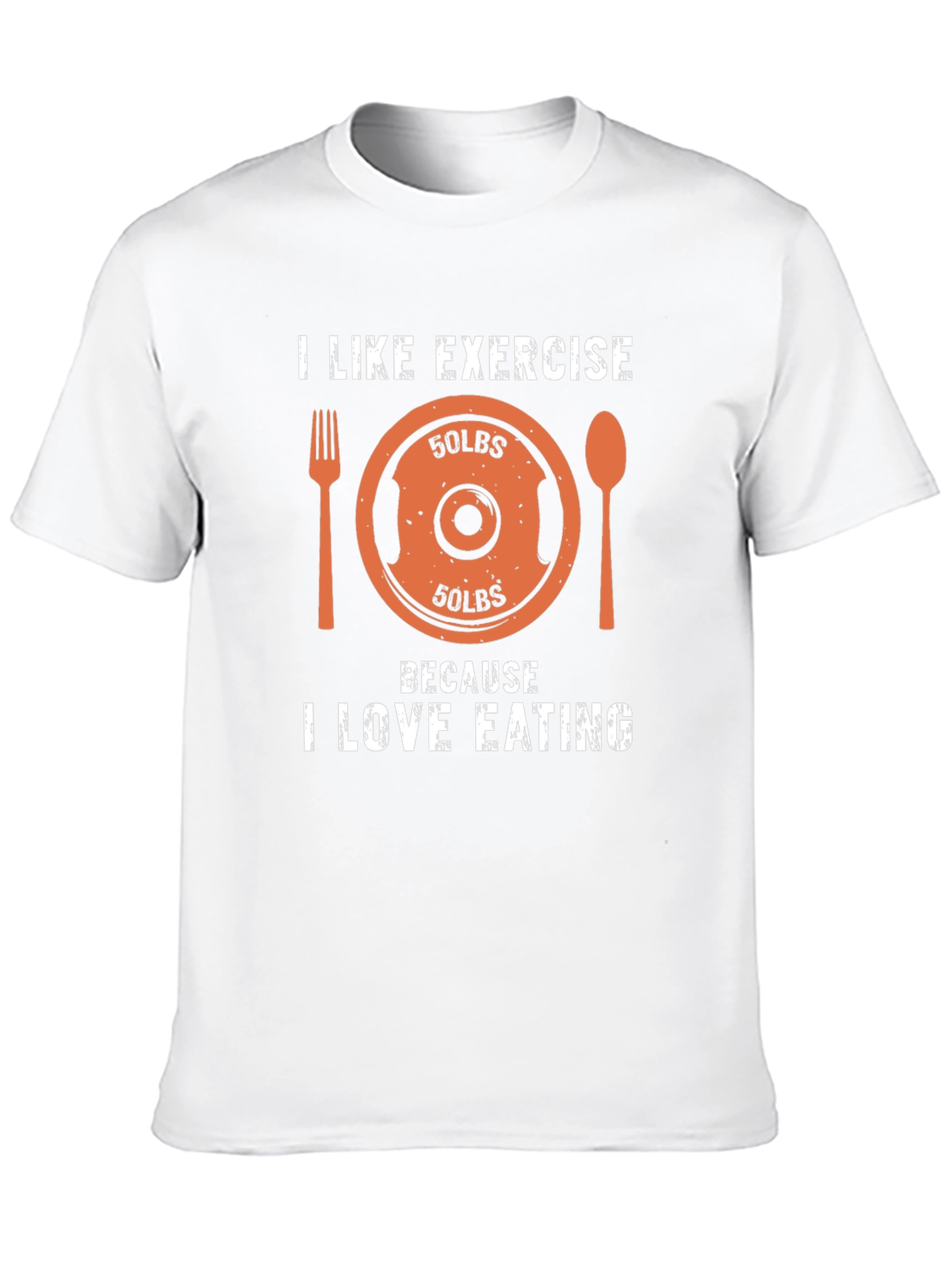 Funny Exercise & Eating T-Shirt
