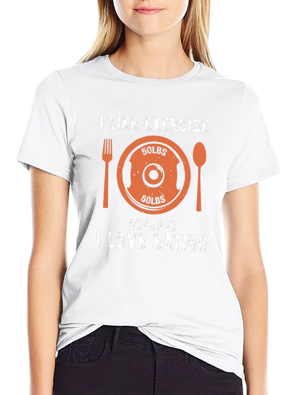 Funny Exercise & Eating T-Shirt