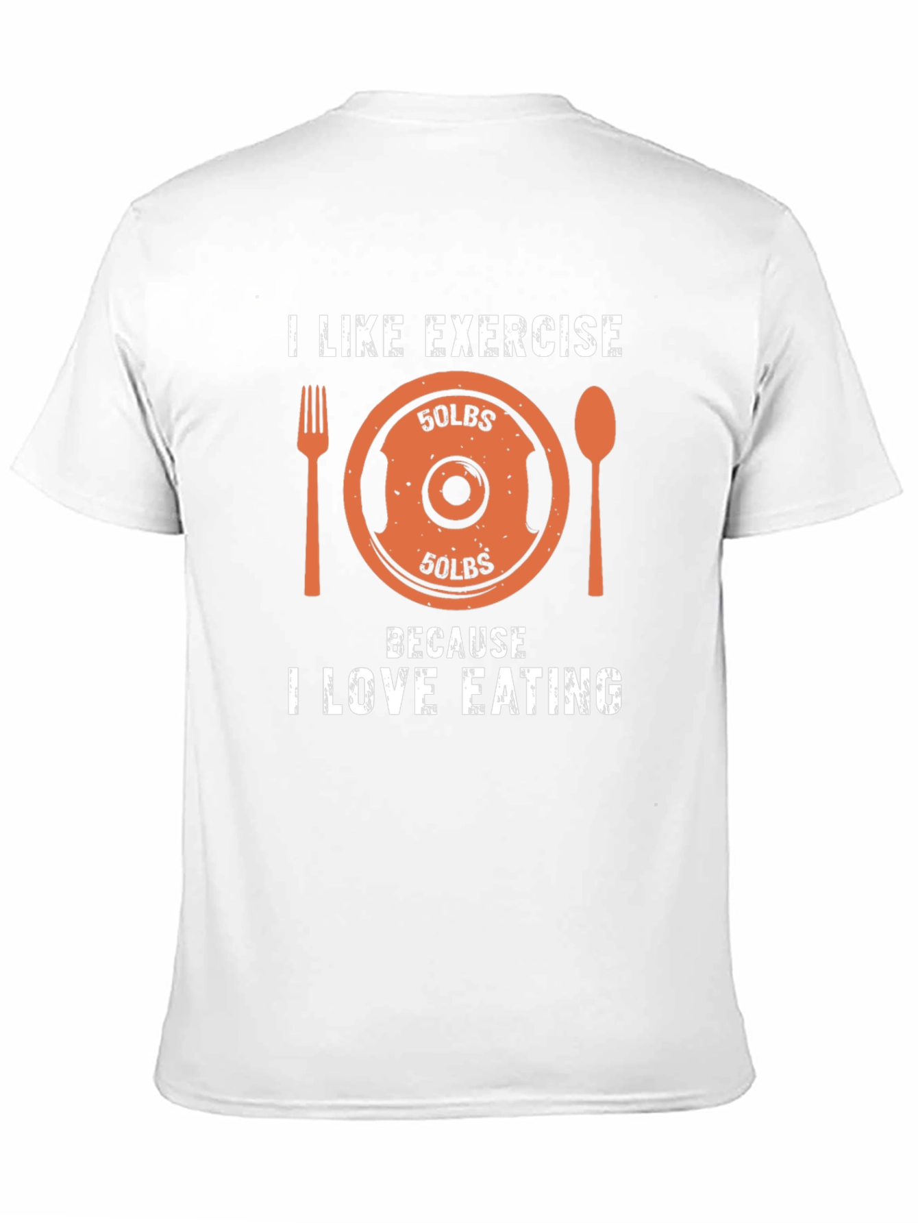 Funny Exercise & Eating T-Shirt