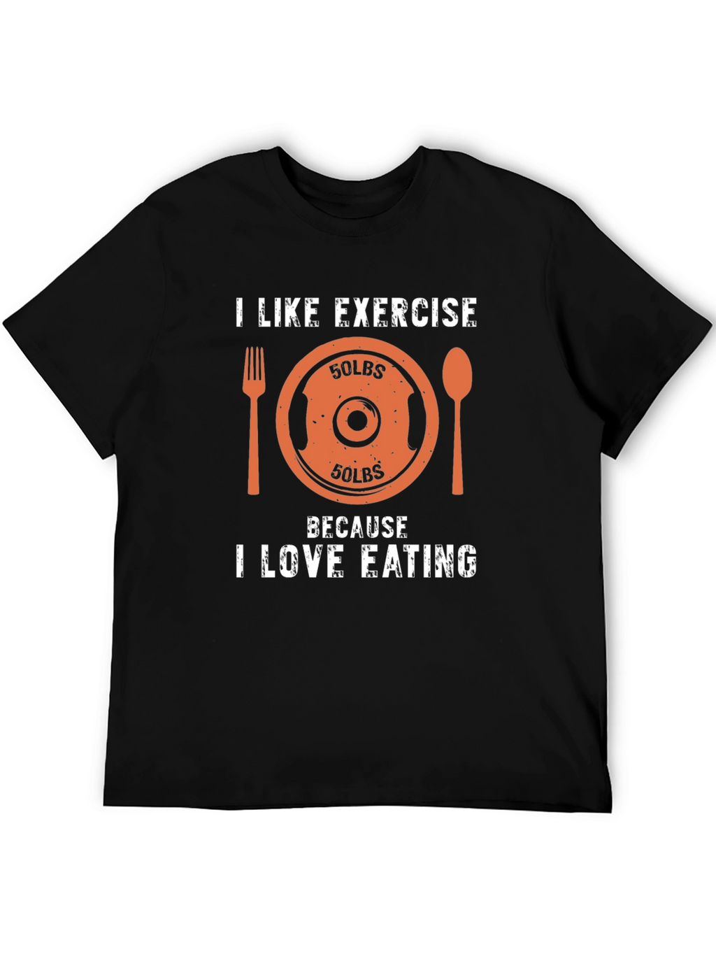 Funny Exercise & Eating T-Shirt