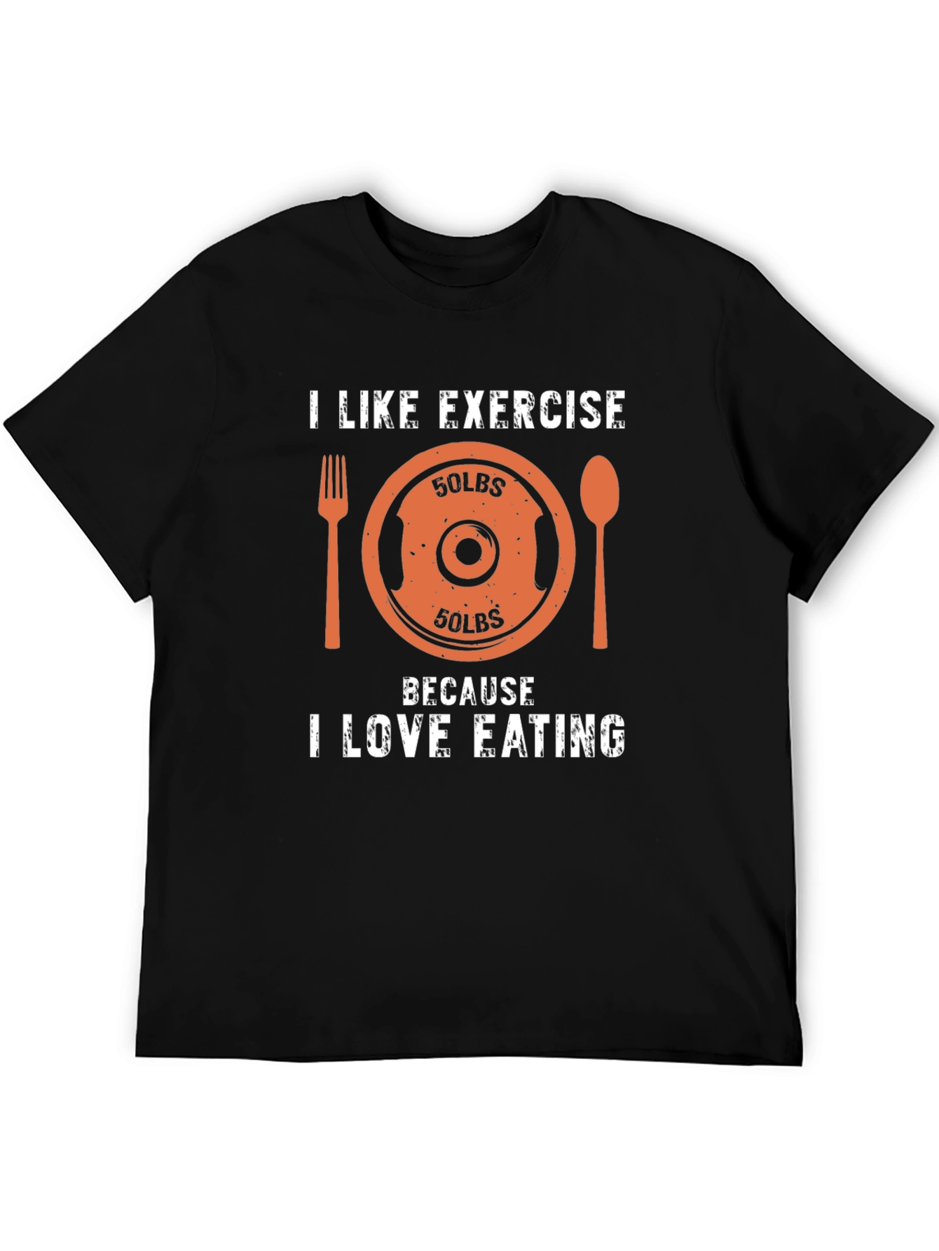 Funny Exercise & Eating T-Shirt