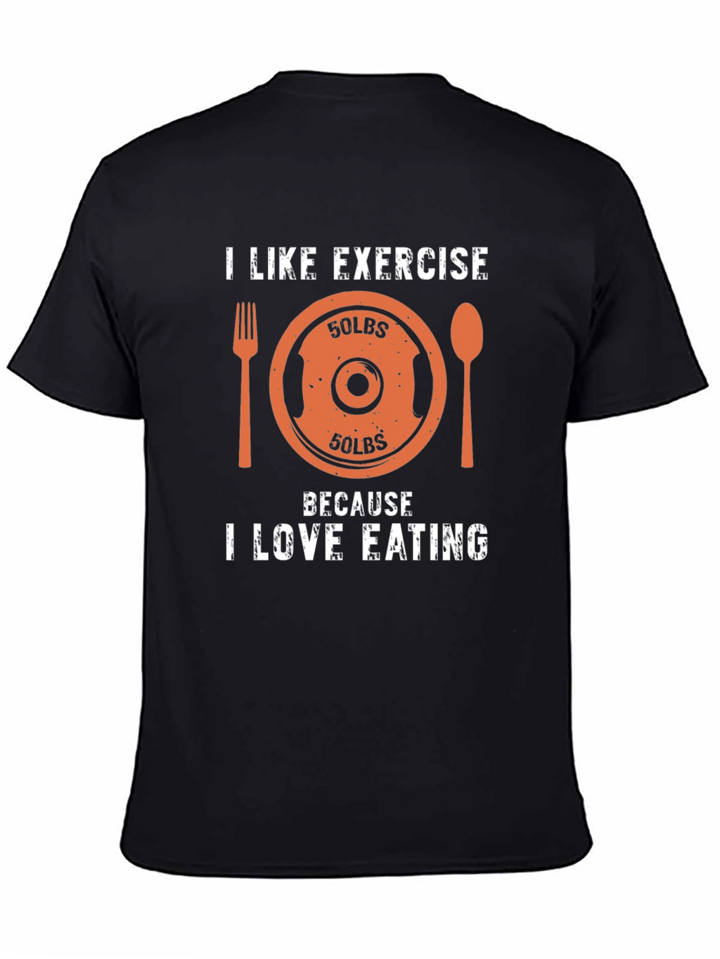Funny Exercise & Eating T-Shirt