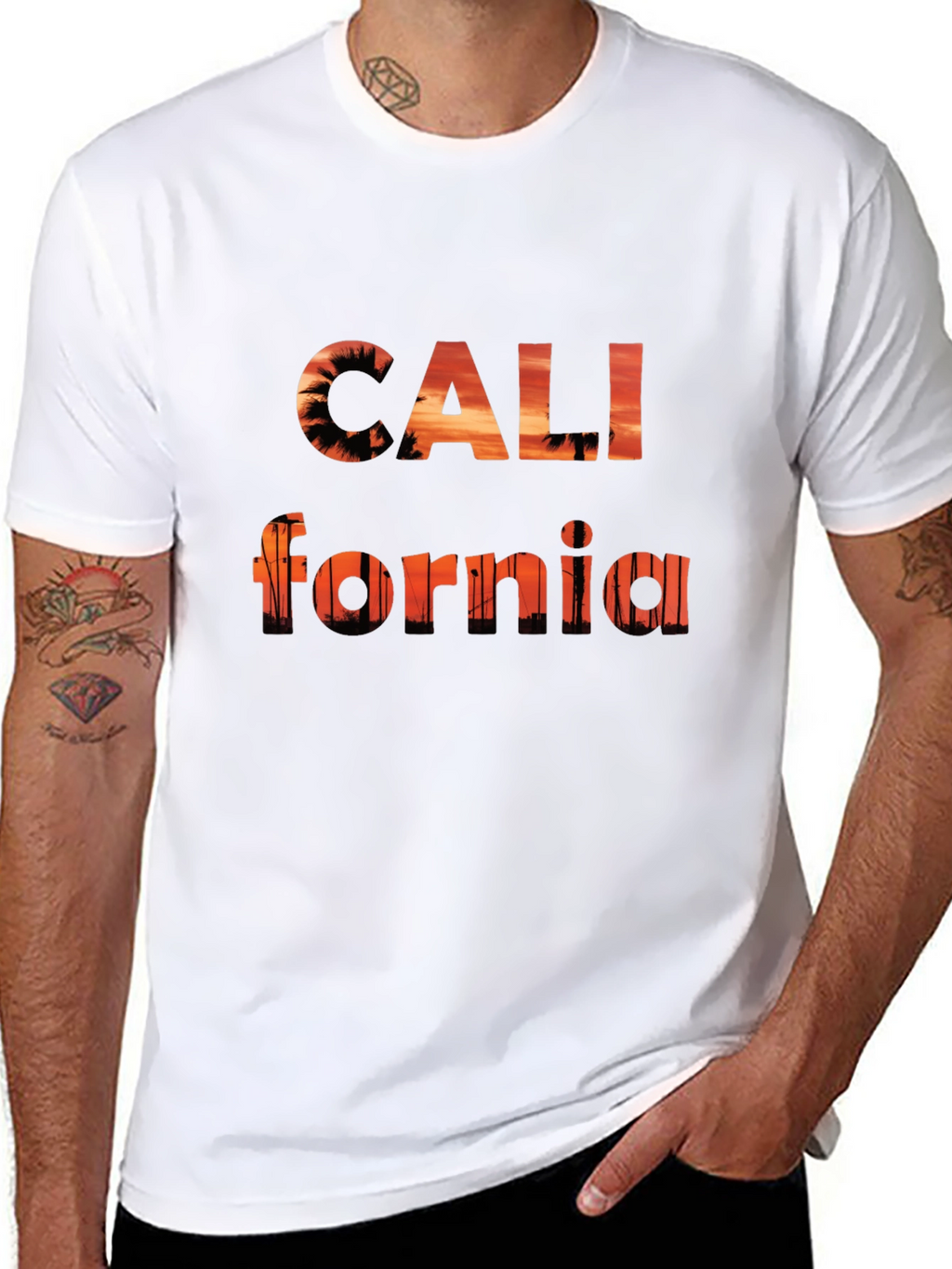 California Sunset T-Shirt - Graphic Tee