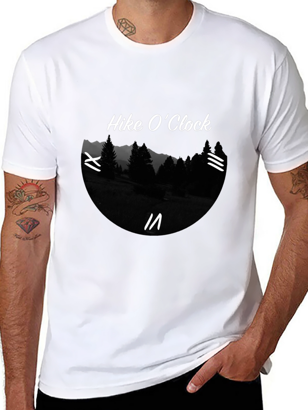 Hike OClock Graphic Tee - Nature Lovers T-Shirt