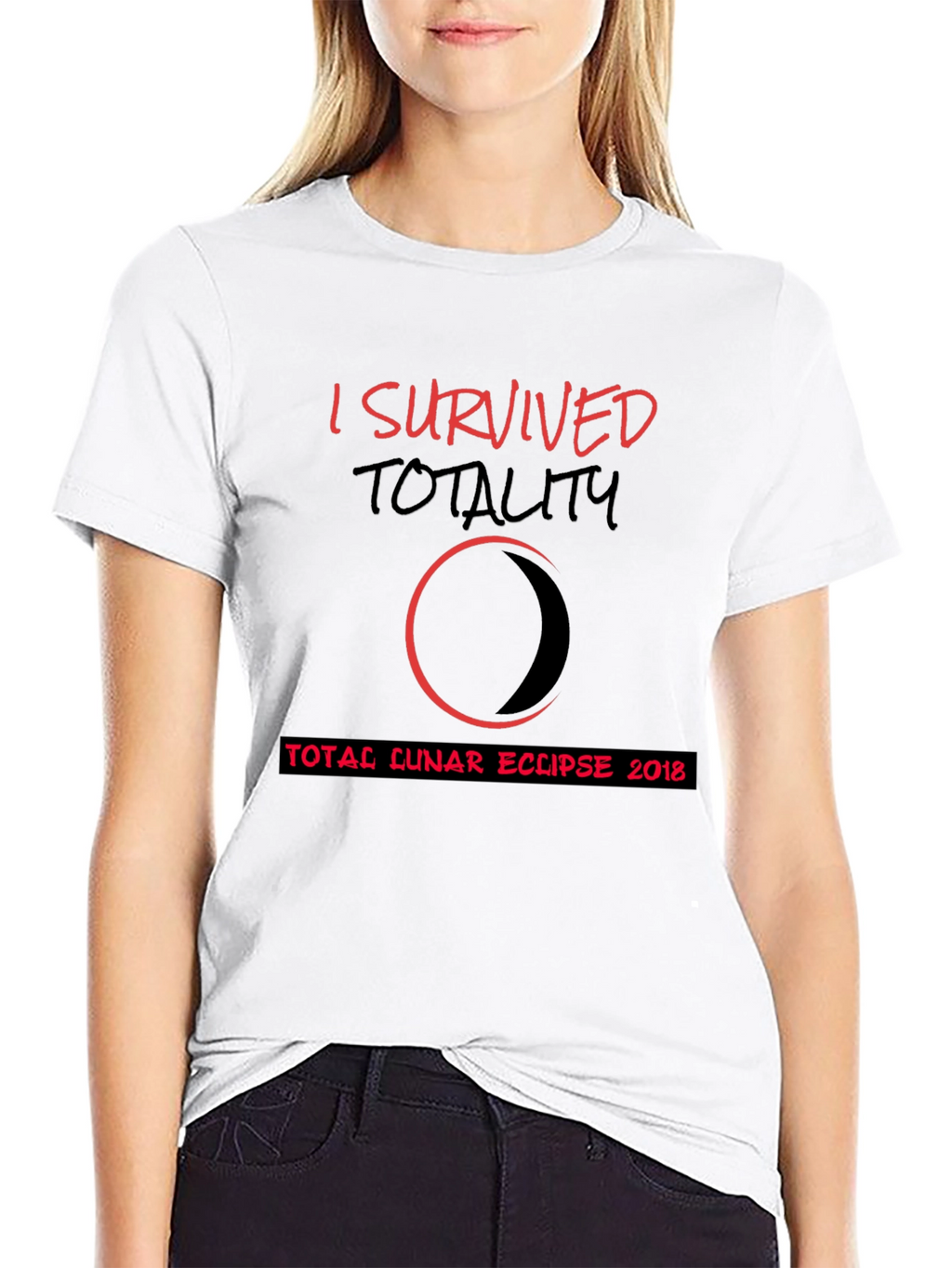 I Survived Totality Total Lunar Eclipse 2018 T-Shirt