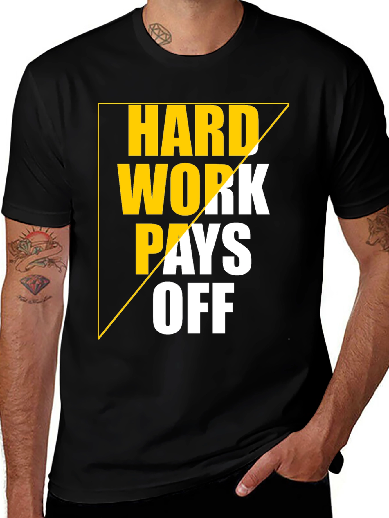Hard Work Pays Off Graphic Tee