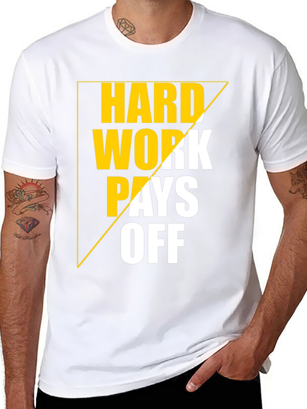 Hard Work Pays Off Graphic Tee