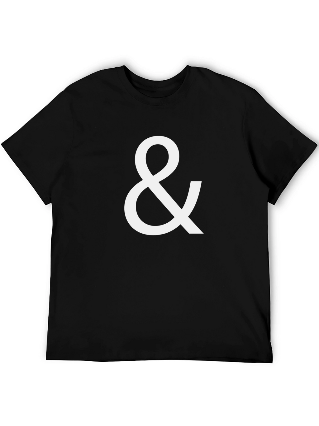 Ampersand Black T-Shirt