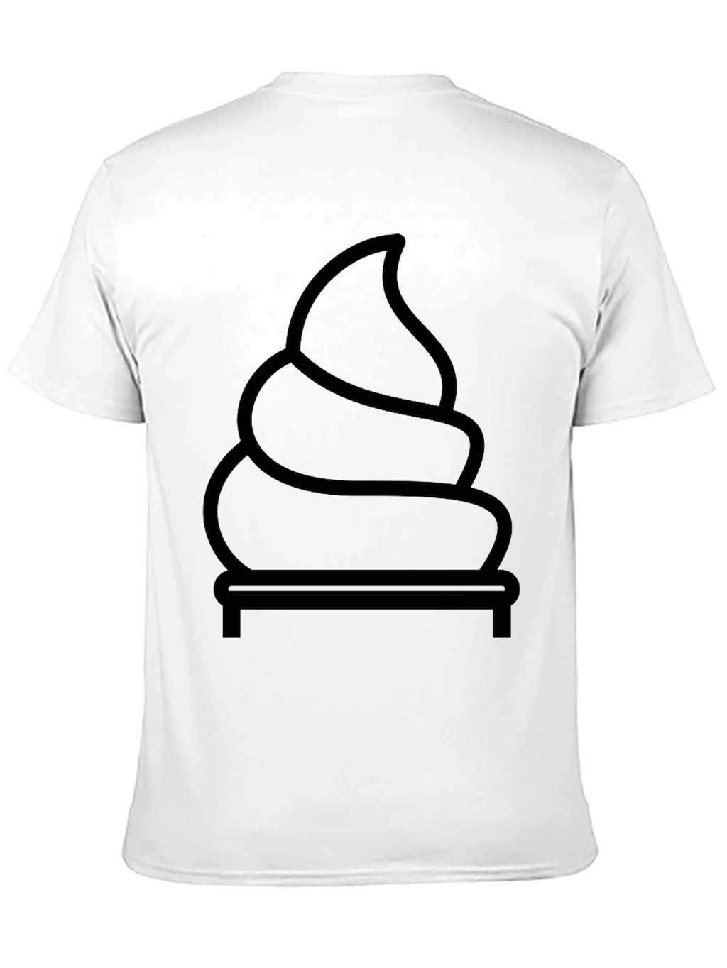 Funny Poop Emoji Graphic Tee - Black Cotton T-Shirt
