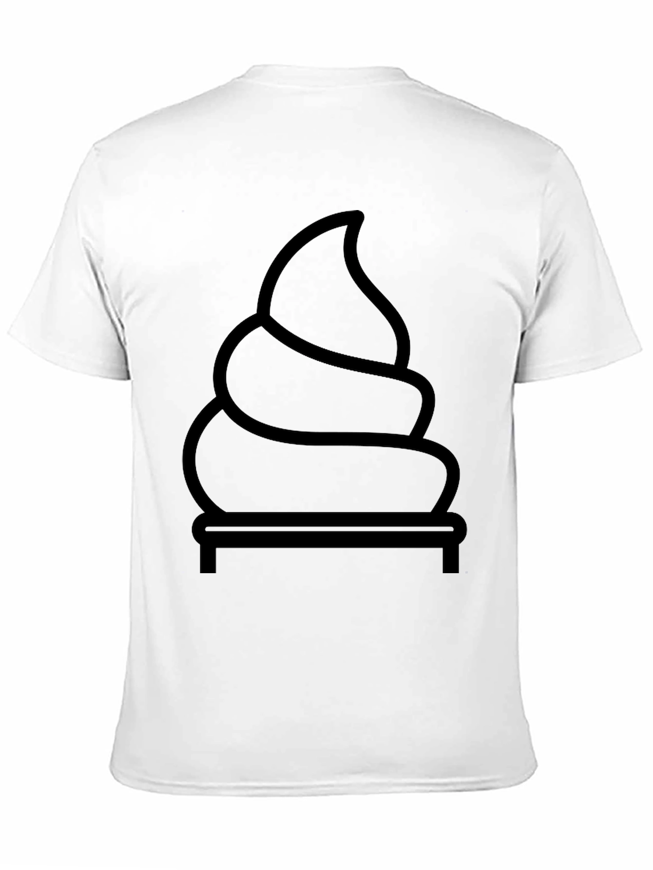 Funny Poop Emoji Graphic Tee - Black Cotton T-Shirt