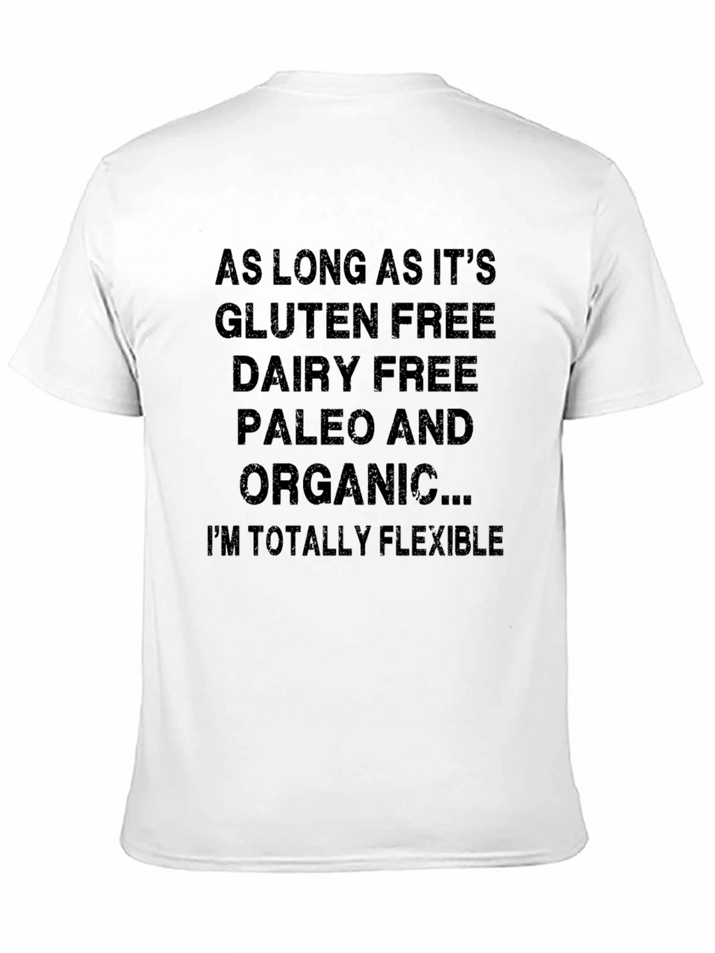 Gluten Dairy Free Organic T-Shirt Funny Foodie Tee