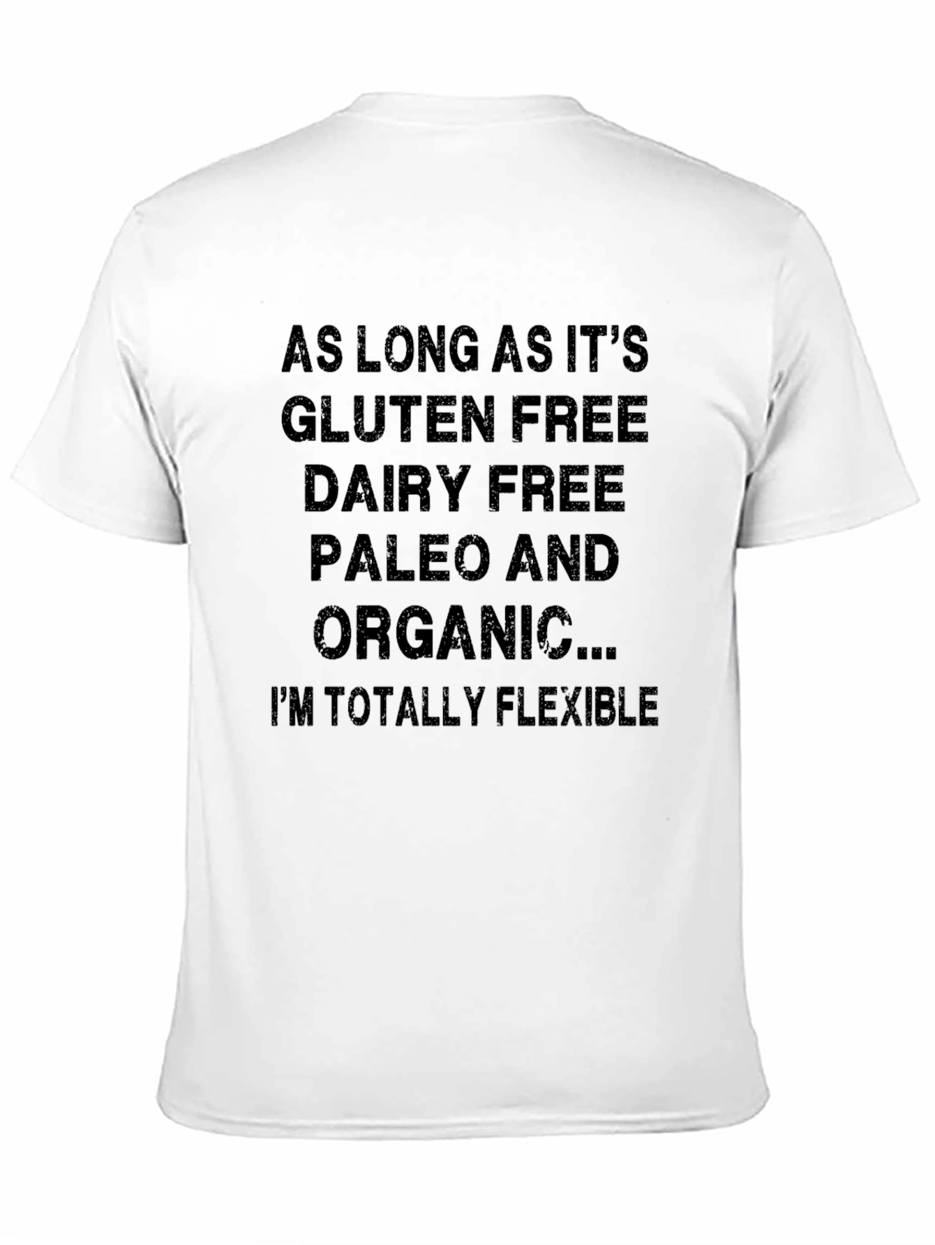 Gluten Dairy Free Organic T-Shirt Funny Foodie Tee