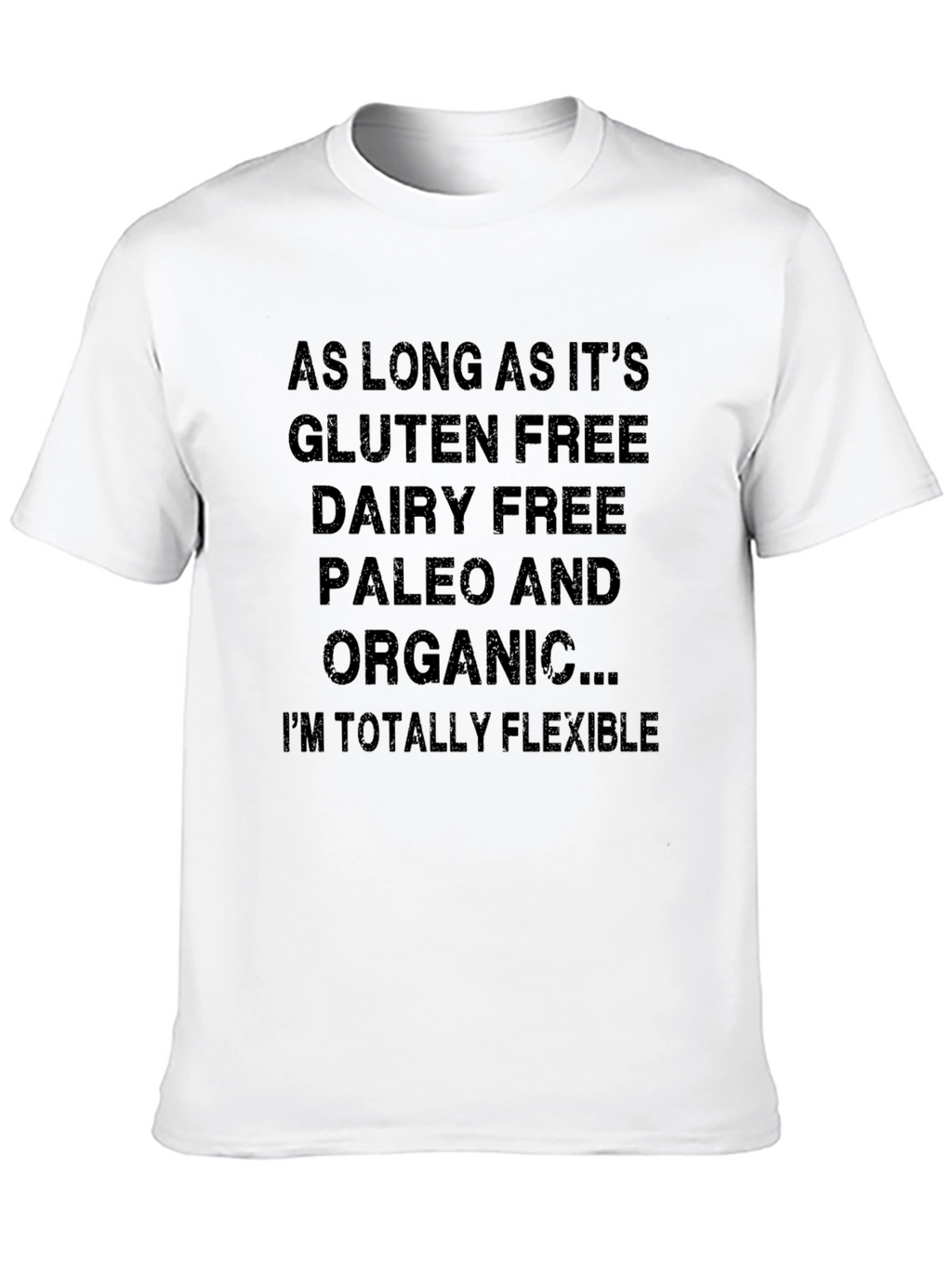 Gluten Dairy Free Organic T-Shirt Funny Foodie Tee
