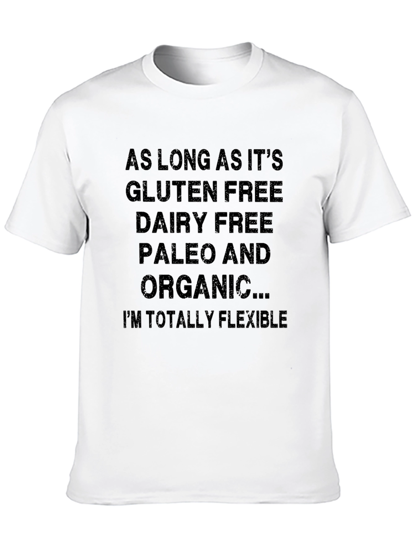 Gluten Dairy Free Organic T-Shirt Funny Foodie Tee