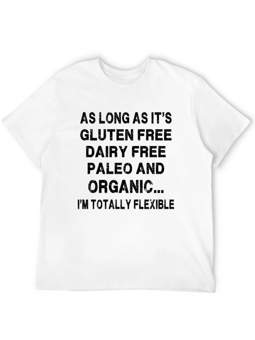 Gluten Dairy Free Organic T-Shirt Funny Foodie Tee