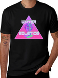 Winter Solstice Graphic Tee - Retro Style